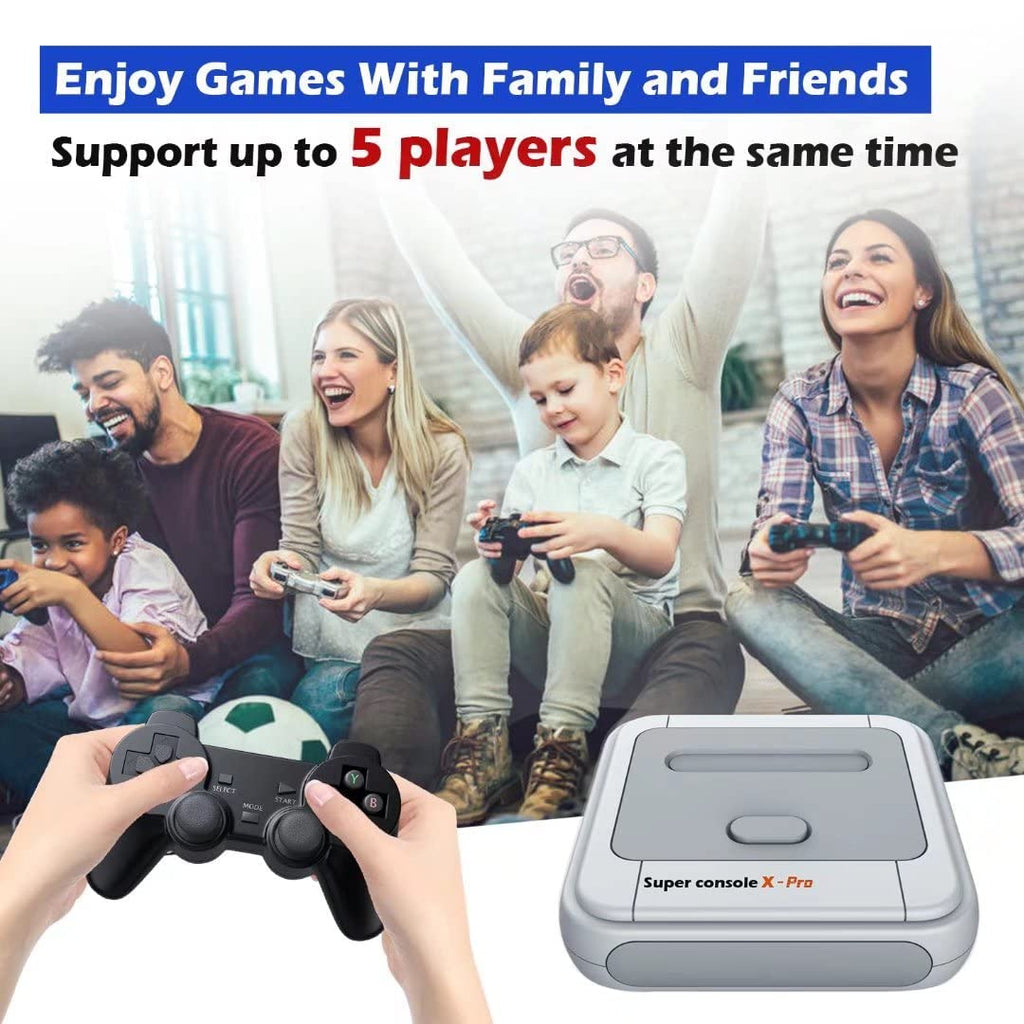 Retro Game Console with 2 Controllers Y38024
