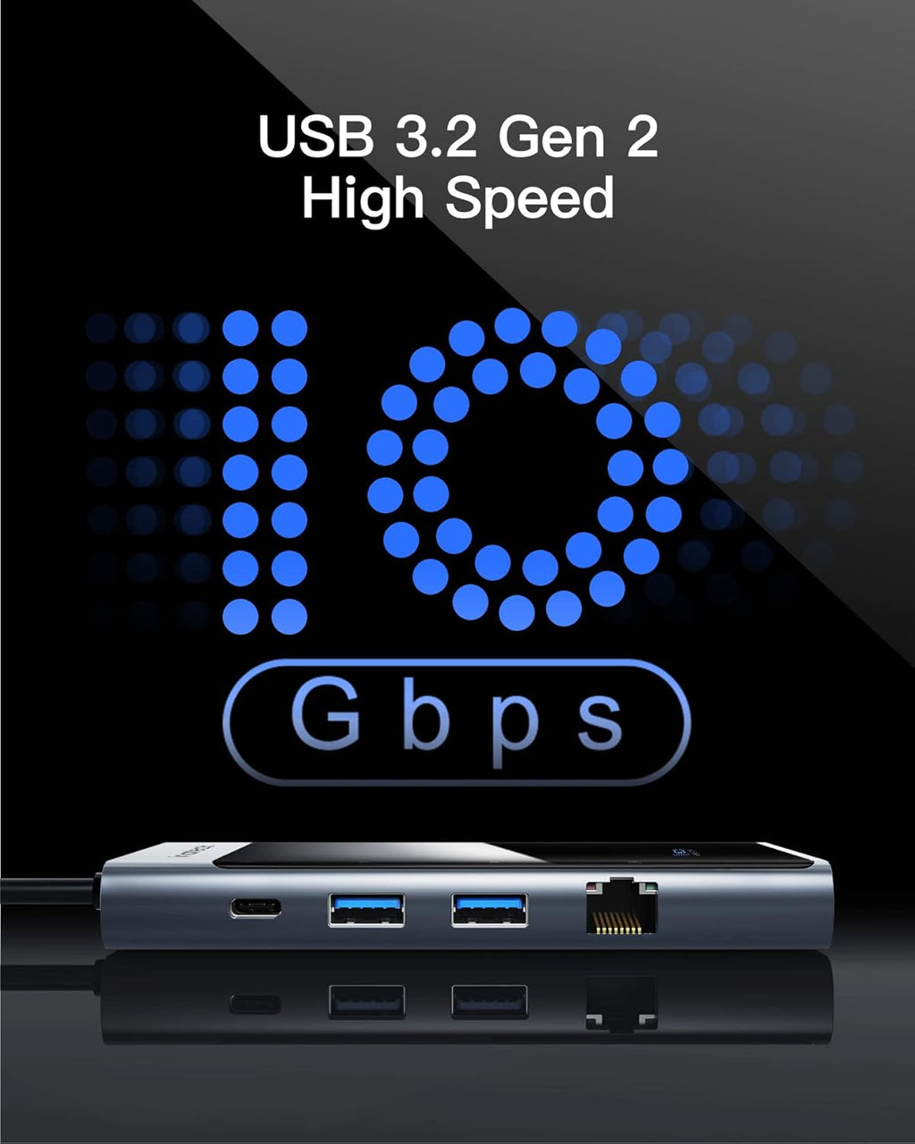 USB C Hub with 8 Ports, Pack of 2 R7003