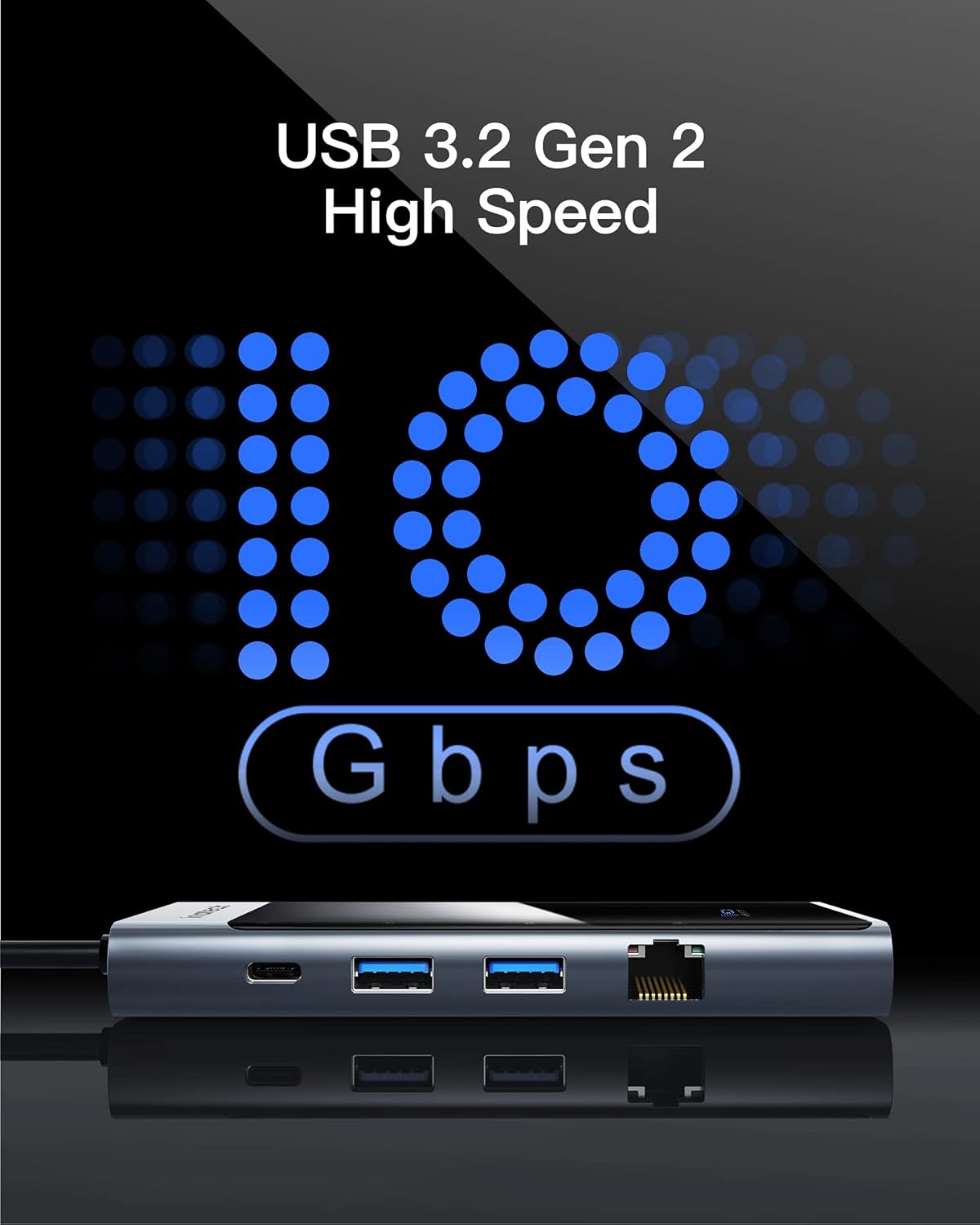 USB C Hub with 8 Ports, Pack of 2 R7003
