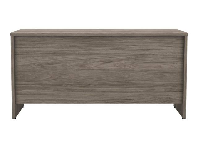 Modern Hickory Credenza Desk R8375