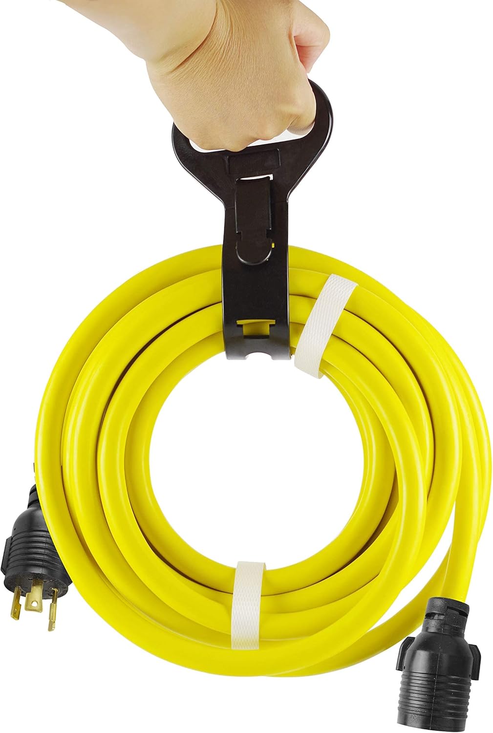 L6-30P/L6-30R SJTW 10 Gauge Generator Power Cord, 10FT, Pack of 2 V681153