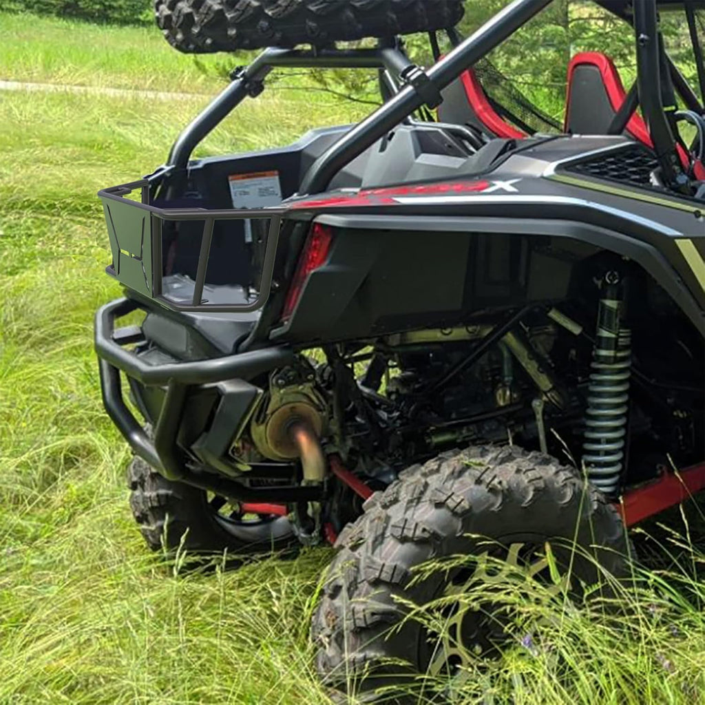 Heavy Duty Rear Bumper with Black Powder Coating for Honda Talon 1000R/ 1000X/ 1000X-4 UTV 2019 2020 2021 G6165