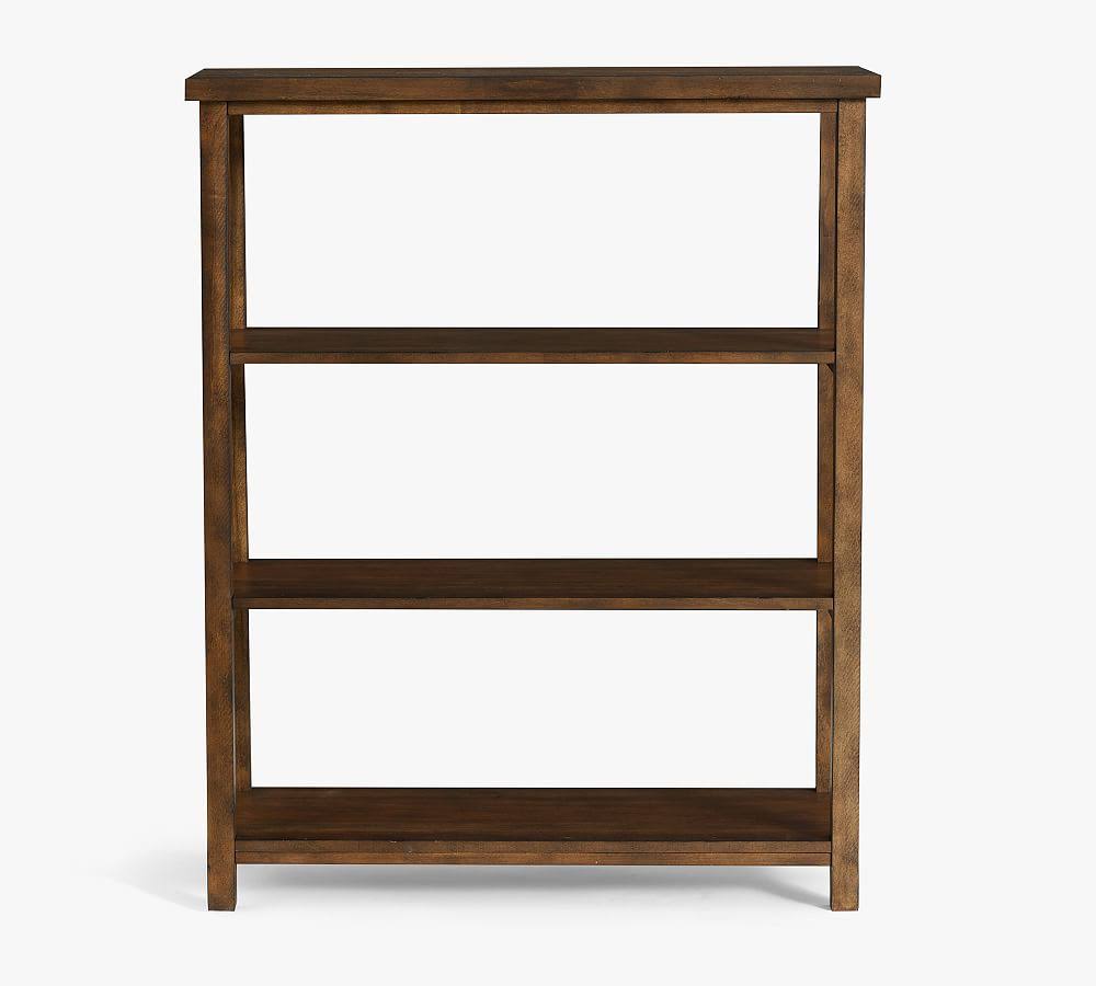 Salvaged Black 3-Shelf Etagere Bookcase B707778