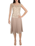 Lace Sleeveless Cocktail Dress Q996105