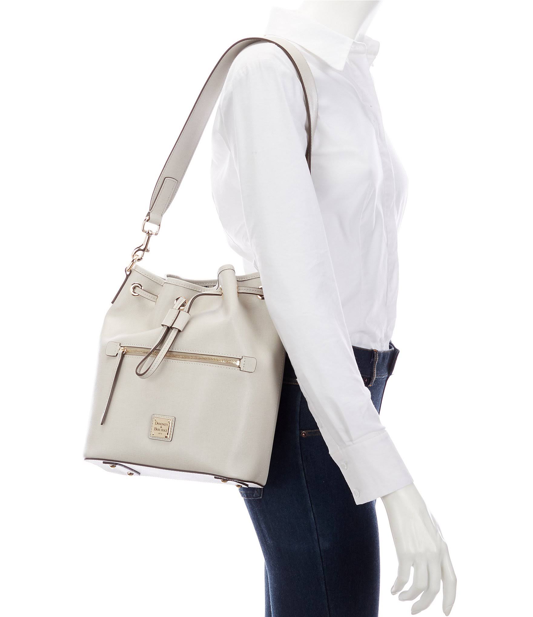 Marine Leather Drawstring Bag T52610