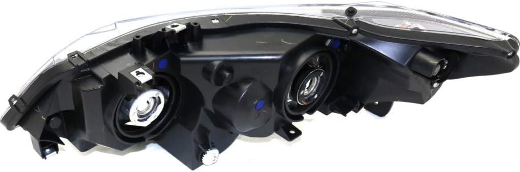 Honda Civic Headlight Assembly Pair Coupe CAPA Certified E3716