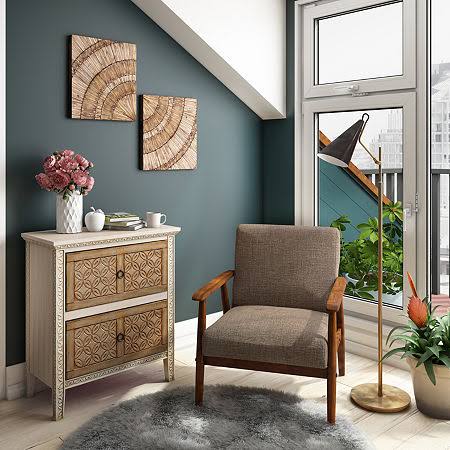 Carved Front Accent Chest I698489