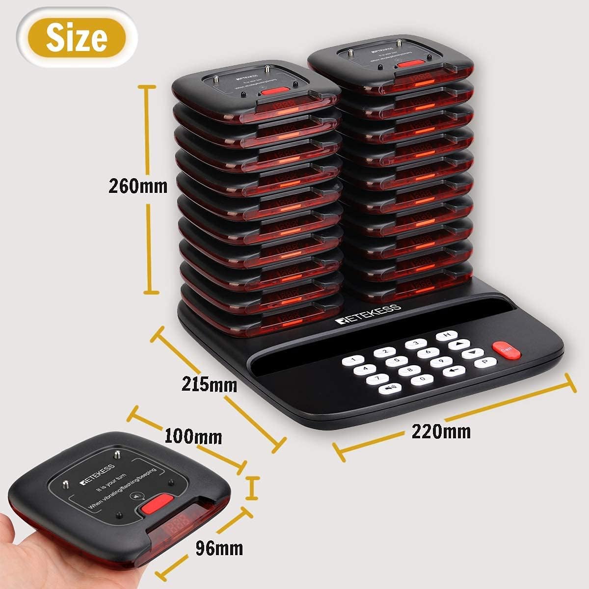 20 Pagers Restaurant Pager System G351774