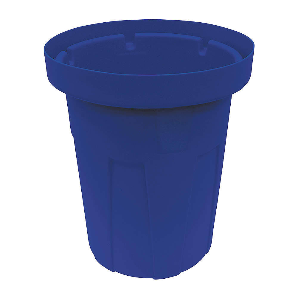 Blue Round Trash Can R7944