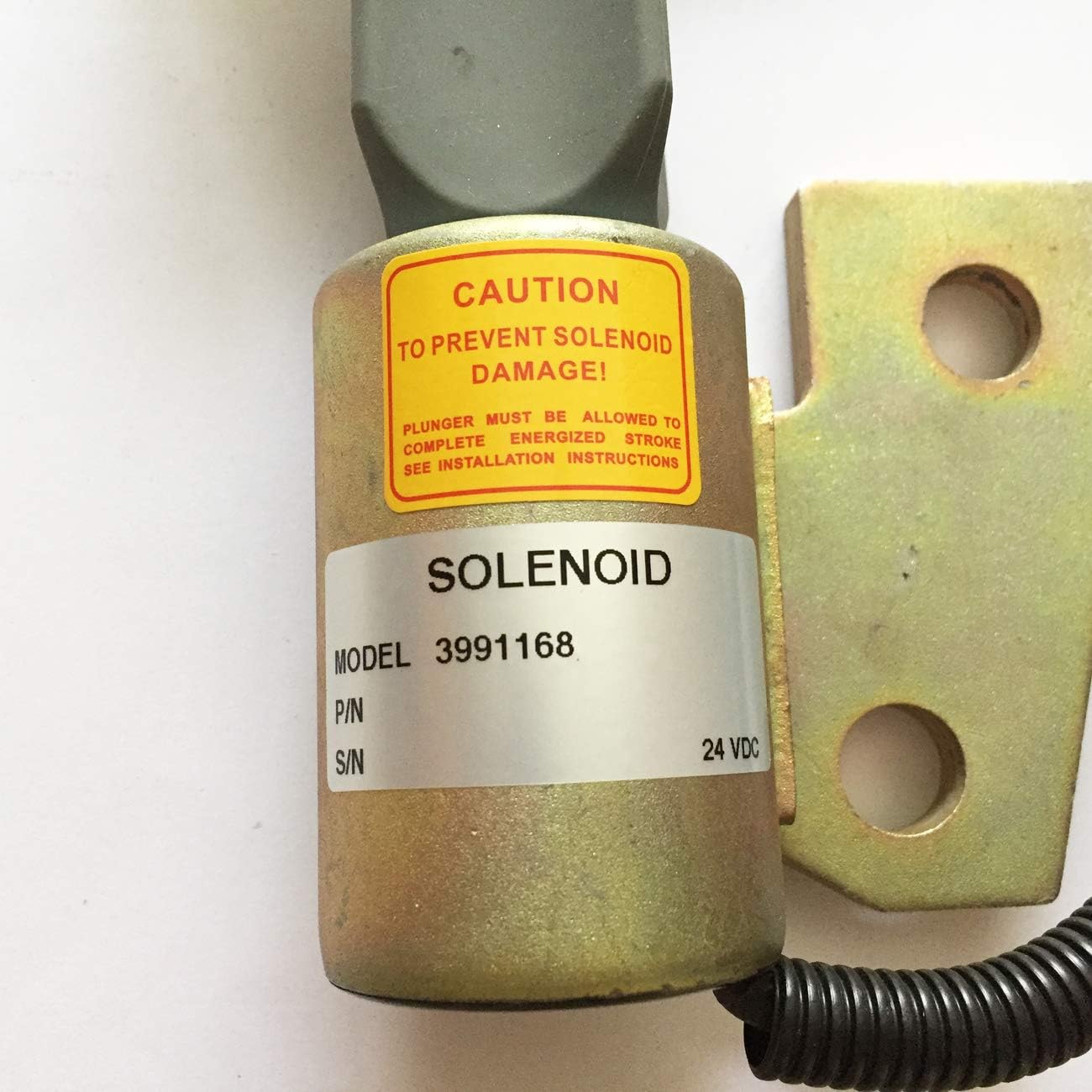 24V Shut Off Solenoid for Cummins 4BT Engine, Pack of 2 D935