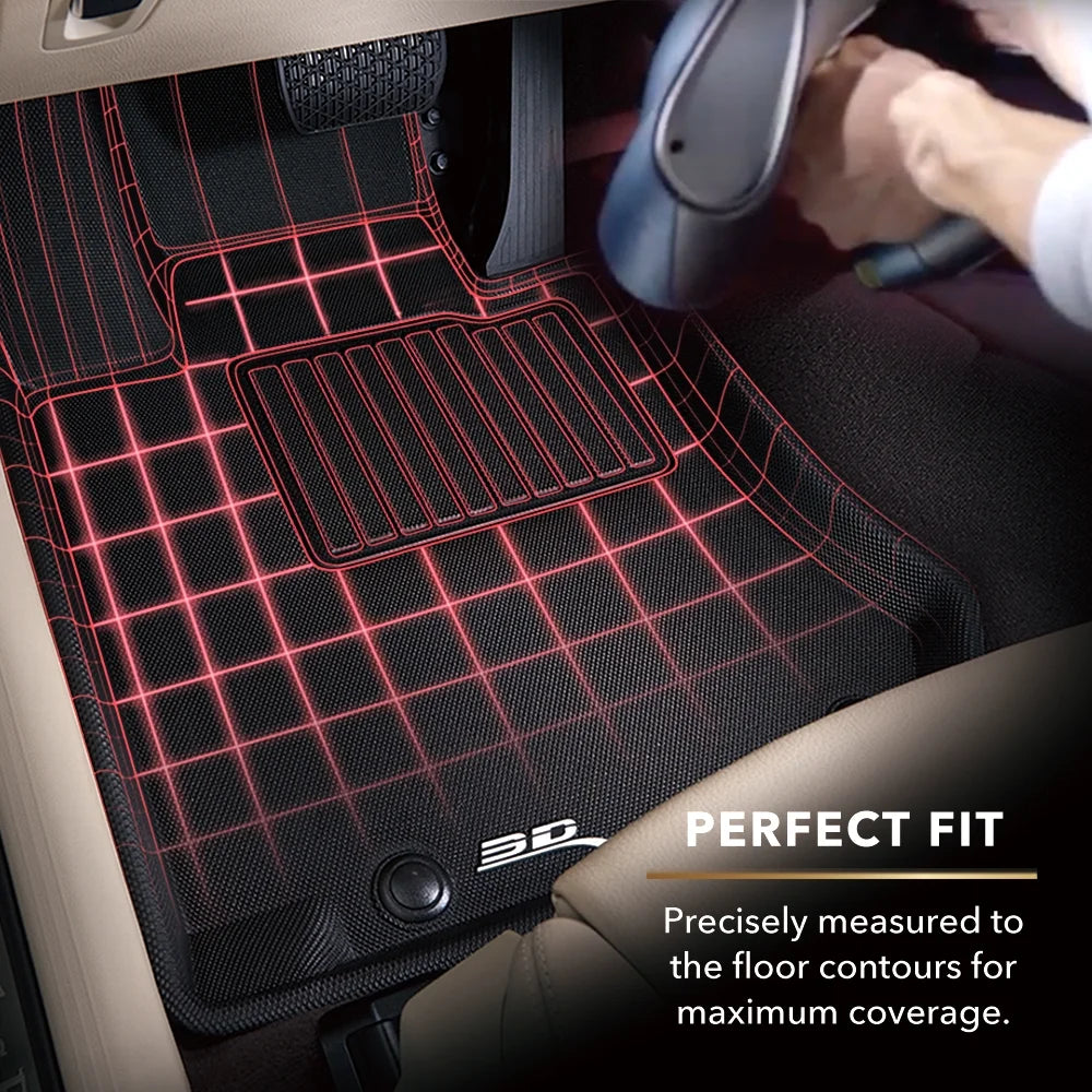 Second Row Floor Mat for Tesla Model X 5-Seat H198