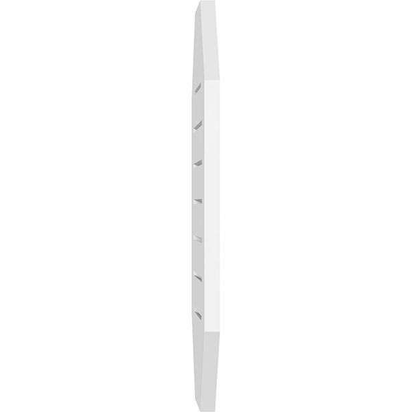 18x22W x 26x22H PVC Gable Vent U68693