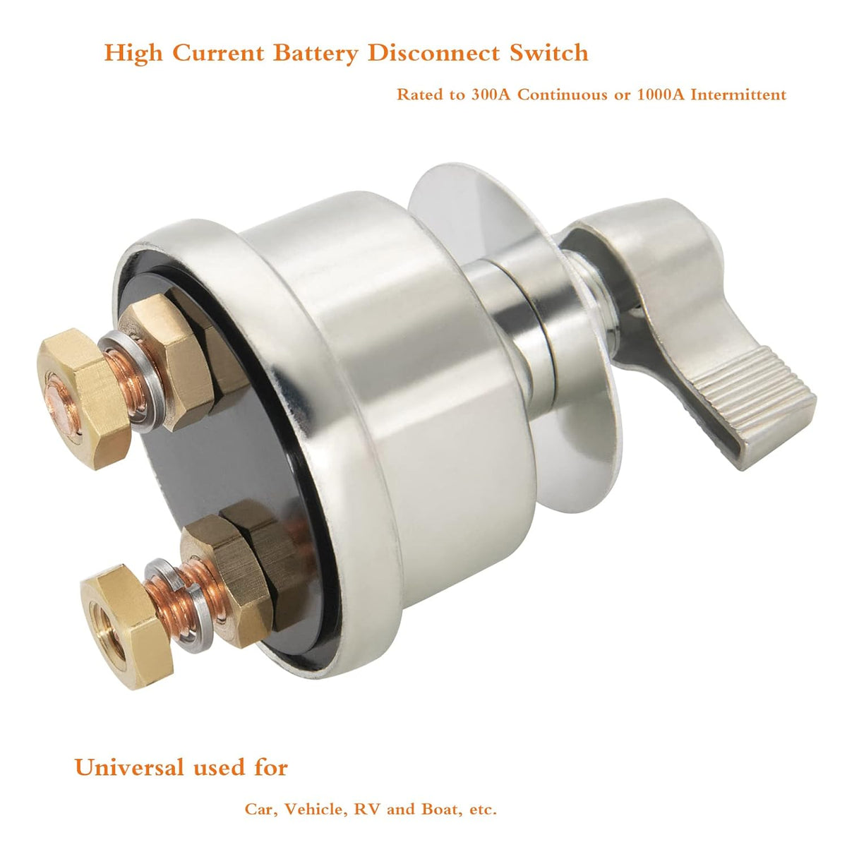 Battery Disconnect Switch 300A with Face Plate Pack of 2 Z23759