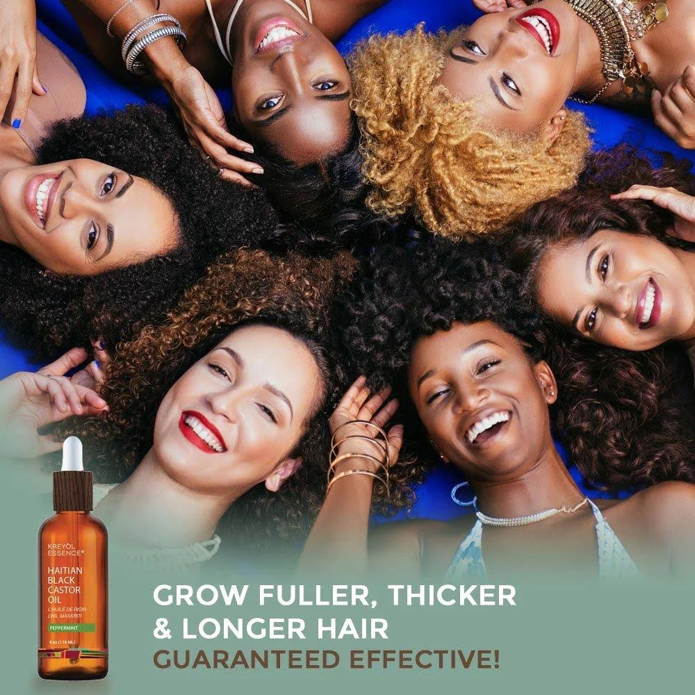 Haitian Black Castor Oil - Rosemary Mint F511