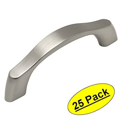 Satin Nickel Cabinet Hardware Handle Pull 25 Pack D515