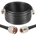 25ft N Male to N Female Coax Extension Cable, 50 ohm Low Loss C2549