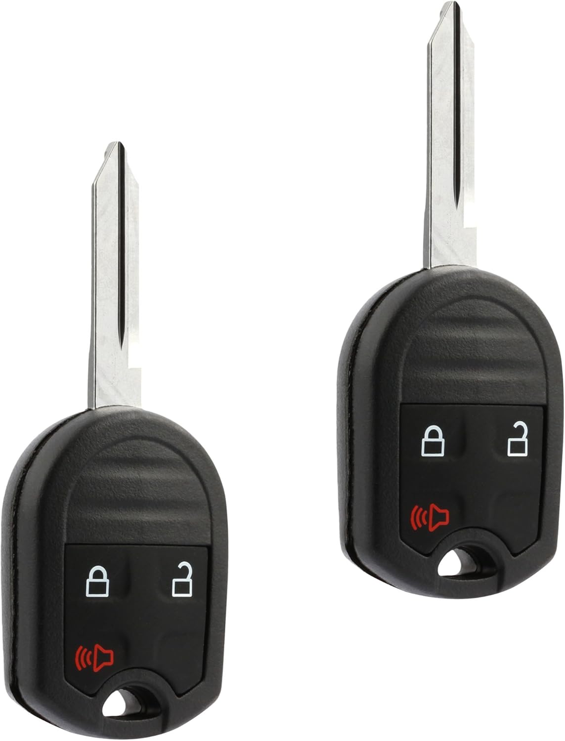 Keyless Entry Remote Start Car Key Fob Pack of 2 A378