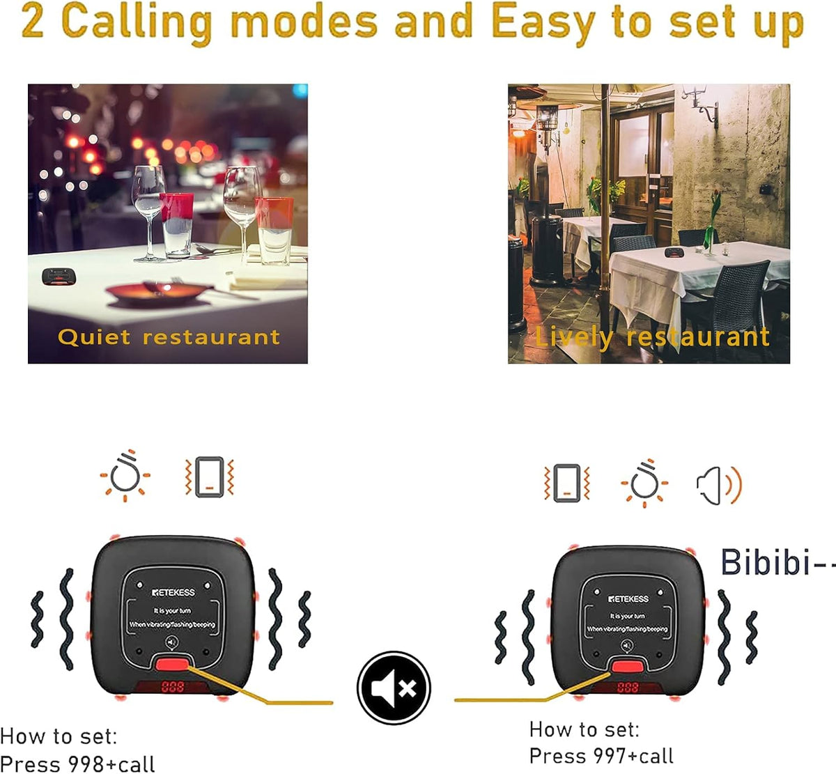 20 Pagers Restaurant Pager System G351774