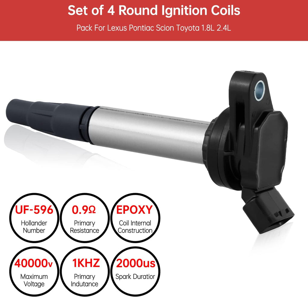 Ignition Coil Pack Set of 4 E2136
