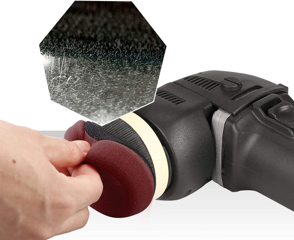 Orbital Dual Action Polisher 3 Inch 780W with DA Polishing Pads T23505