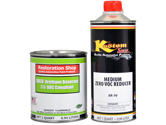 Olympic White Low VOC Urethane Basecoat Car Auto Paint Kit N9911