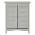 Gray Double Door Floor Cabinet Q17746