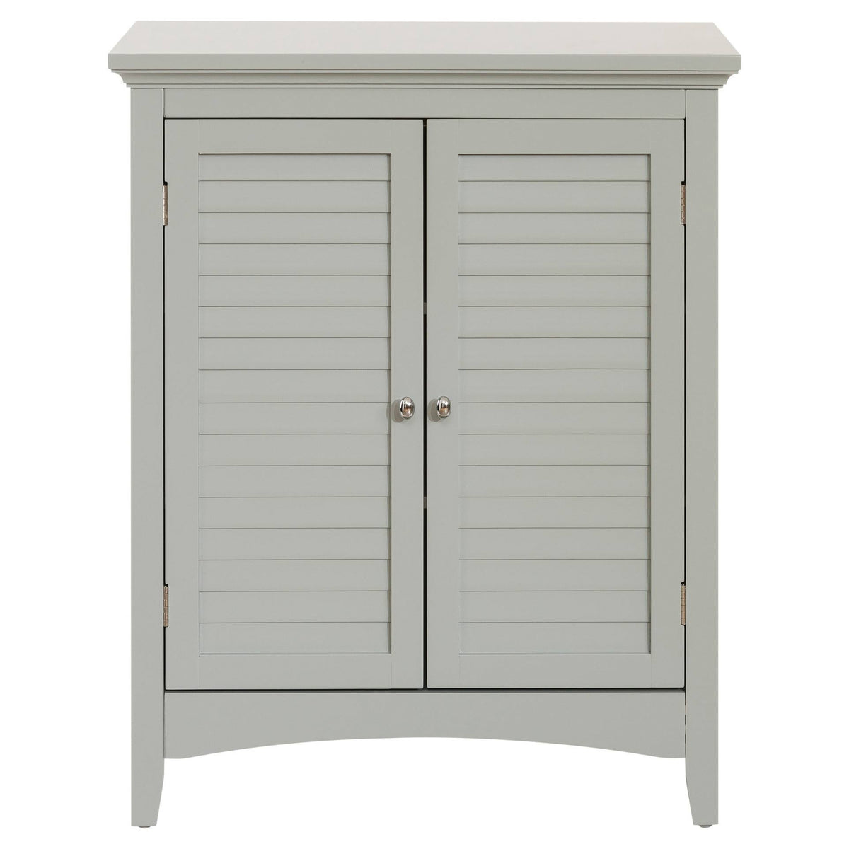 Gray Double Door Floor Cabinet Q17746