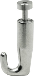 Adjustable Hooks for Gallery Picture Hanging System fits 2.0mm Steel Cables - 10 Pack T6777