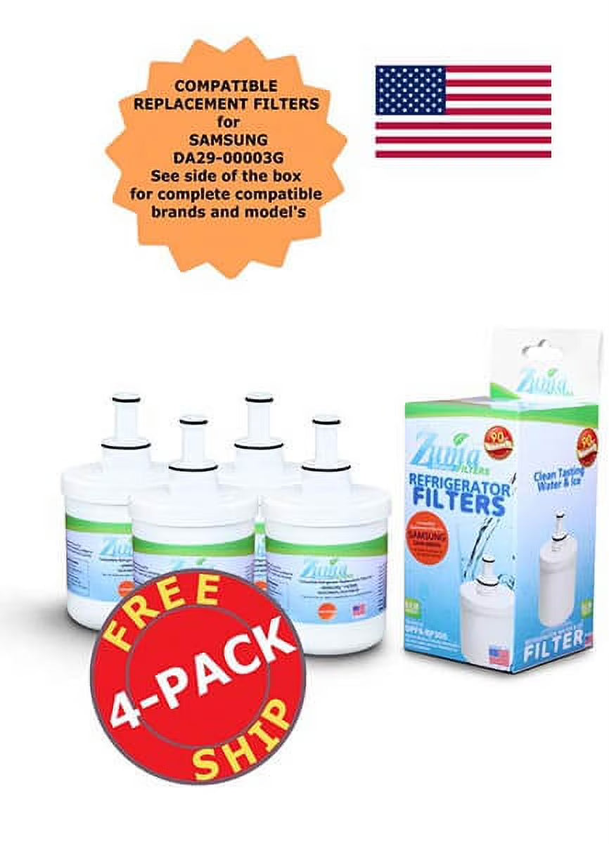 Water and Ice Filter, 4 Pack Q82492