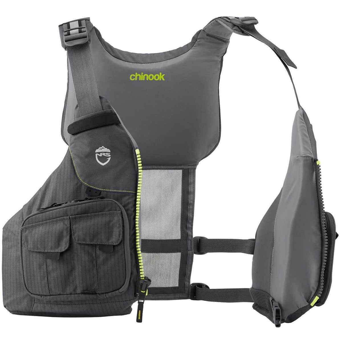 Charcoal Large/XL Fishing Kayak Lifejacket R92562