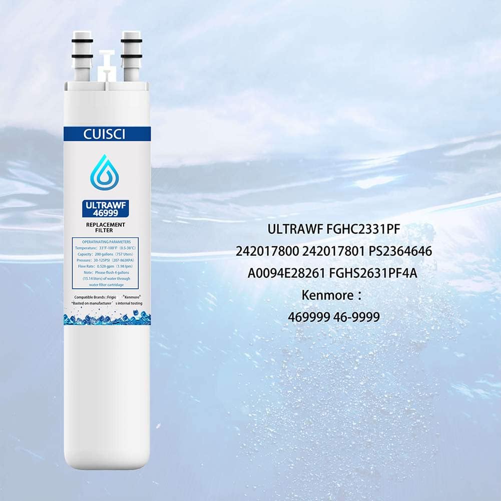 White Water Filter Cap Replacement 2PCS R93176