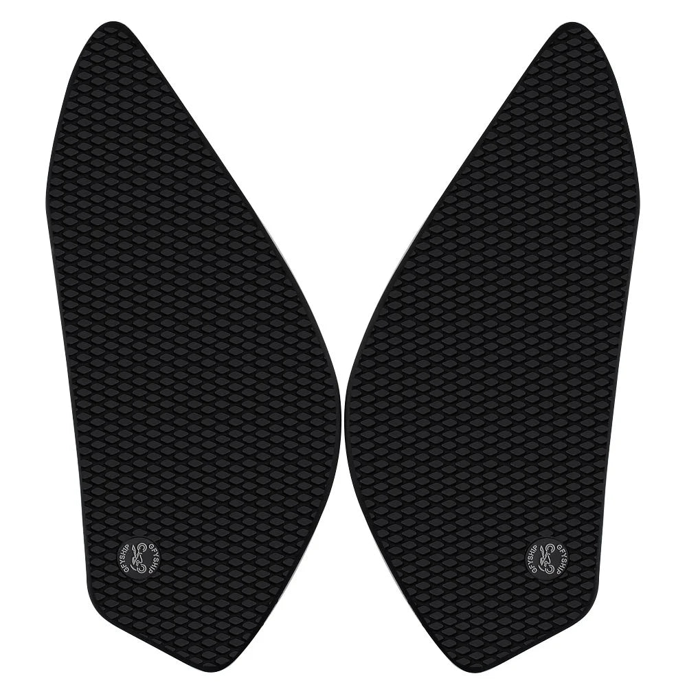 Black Motorcycle Gas Tank Pad Stickers F905426