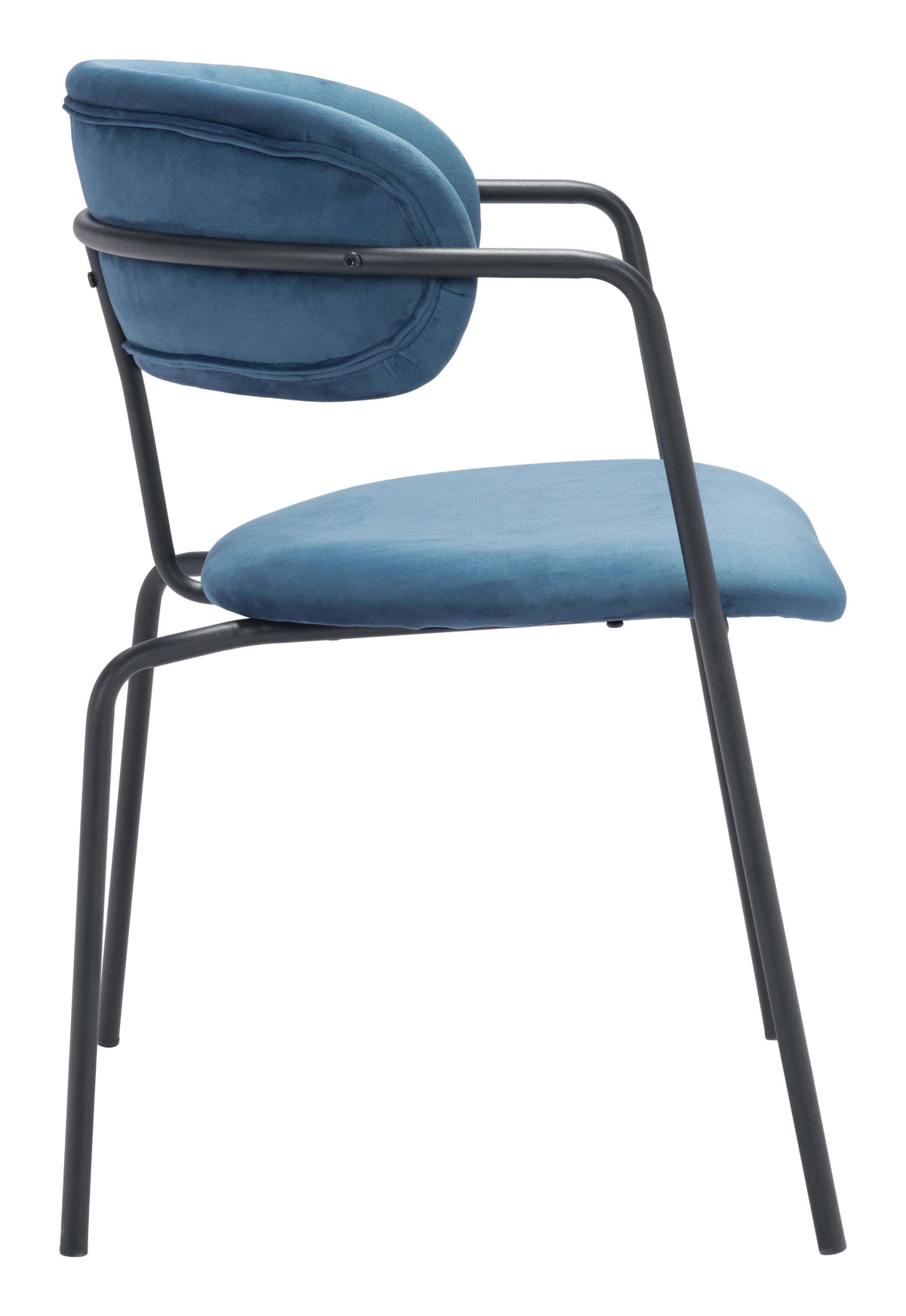 Blue & Black Dining Chair (Set of 2) S7817