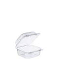 Plastic Square Food Container Clear, 5.3 inch Length x 5.6 inch Width x 3.3 inch Depth, 500/Case Y534