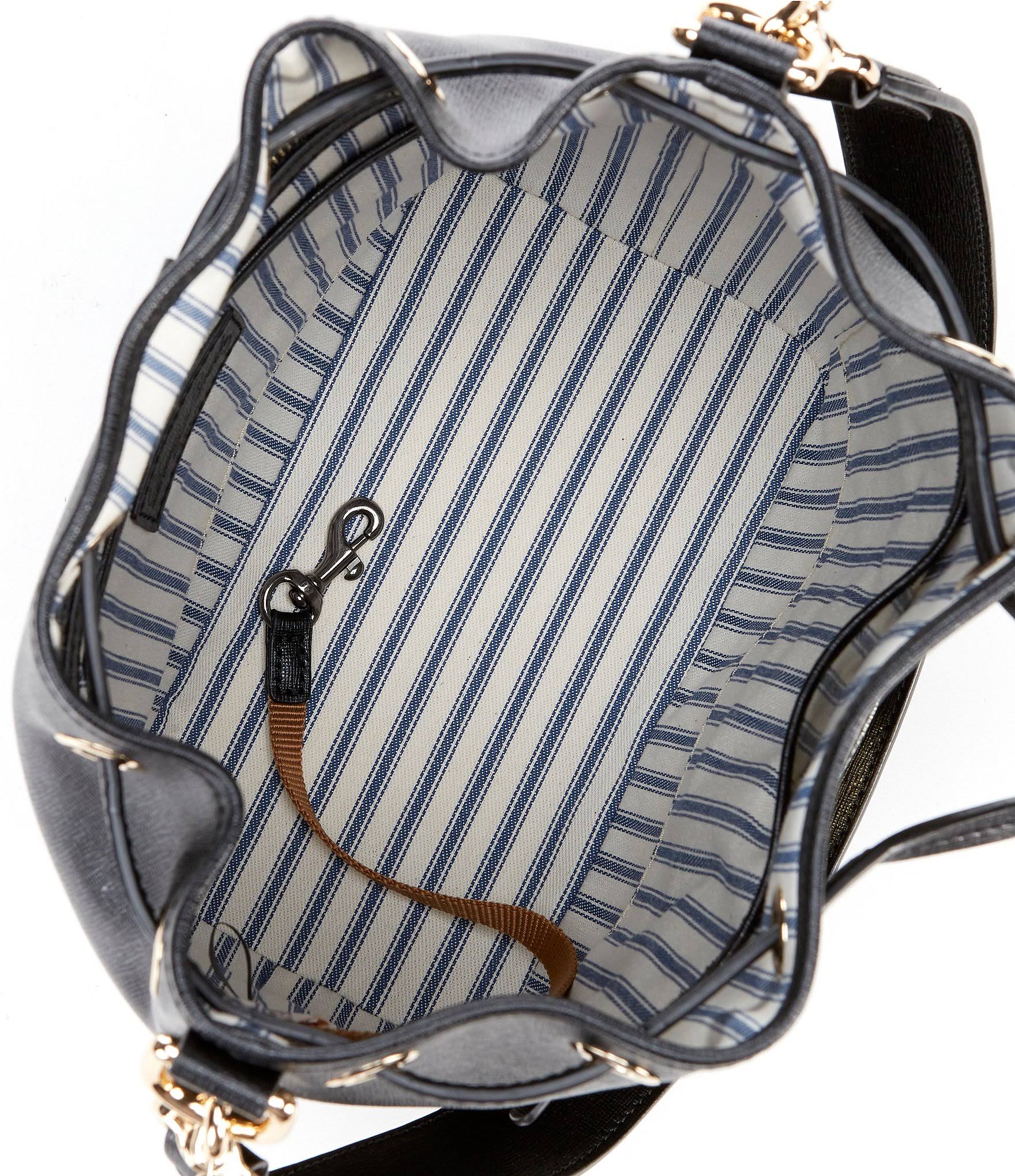 Marine Leather Drawstring Bag T52610