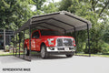 Galvanized Steel Carport 12 x 24 x 7 ft. A8441