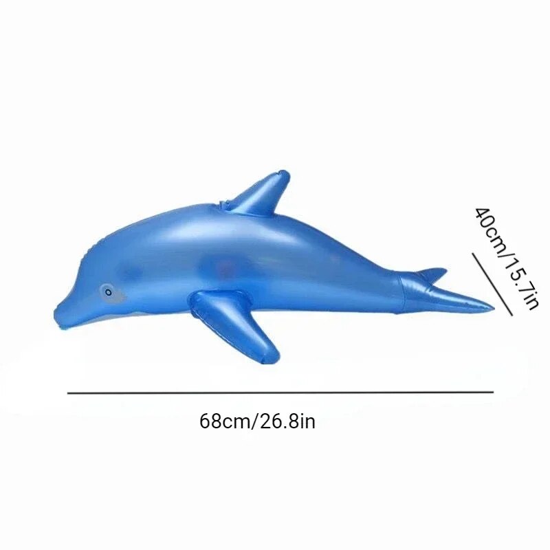 Blue Dolphin Inflatable Swimming Pool Float Water Toys P324