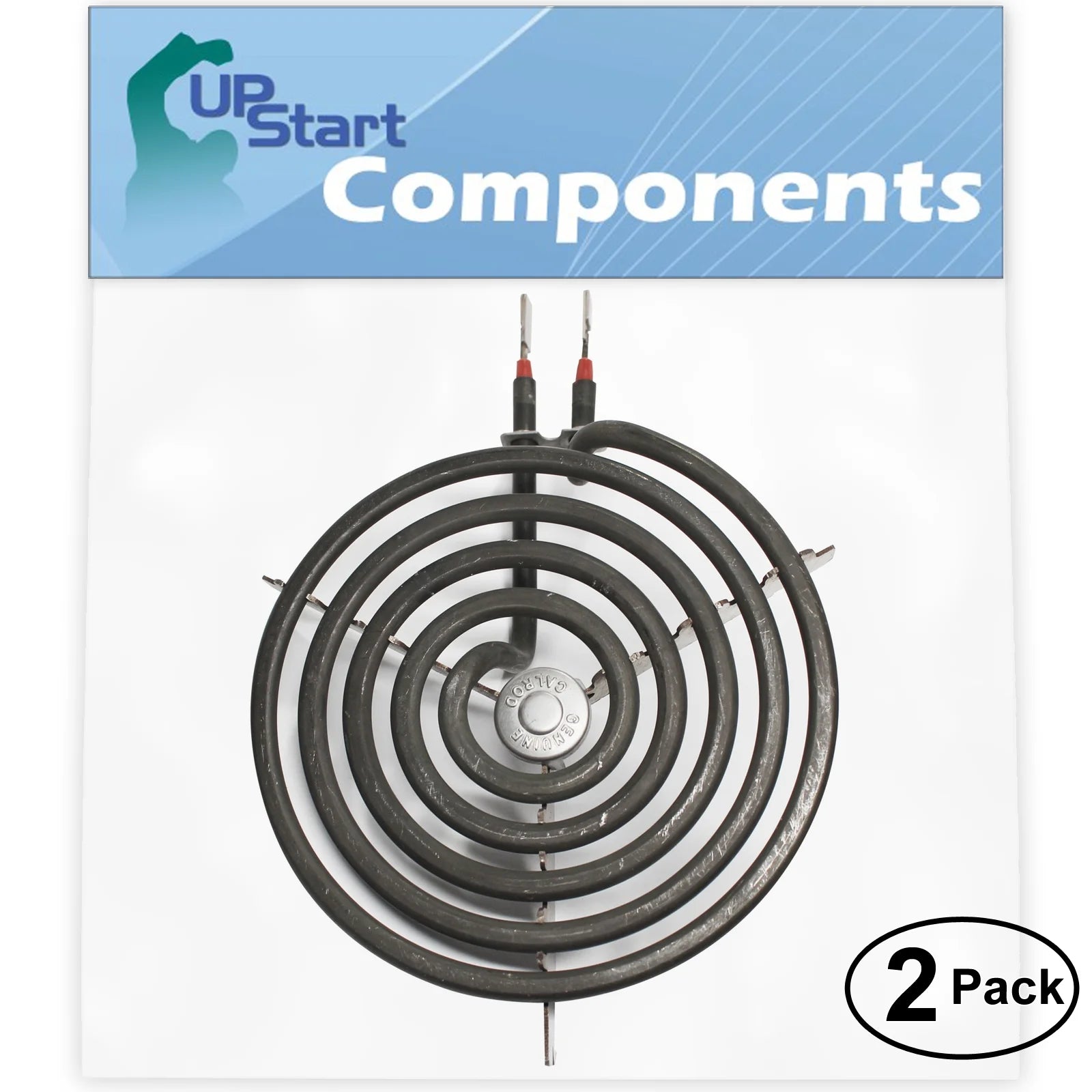 2-Pack 6 inch 5 Turns Surface Burner Element for Range Stove Cooktop Y75449