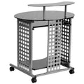 Silver Computer Desk U140992