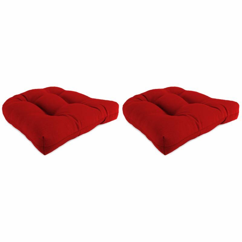 Set of 2 Outdoor Wicker Chair Cushions A7141