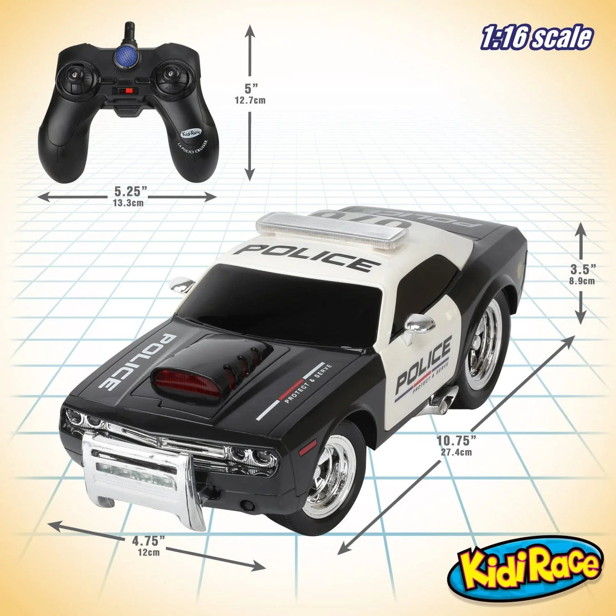 RC Remote Control Police Car E6235