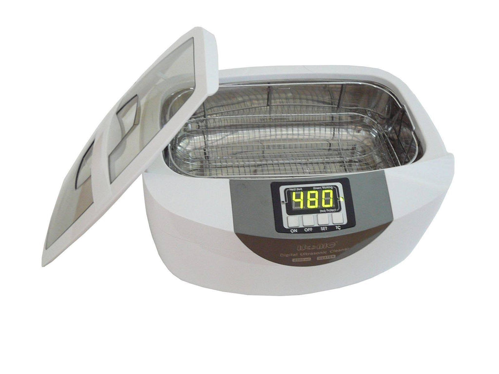 Commercial Ultrasonic Cleaner, 2.5L, White, Stainless Steel C342049