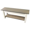 Gray Storage Bench W828919