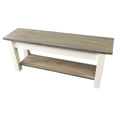 Gray Storage Bench W828919