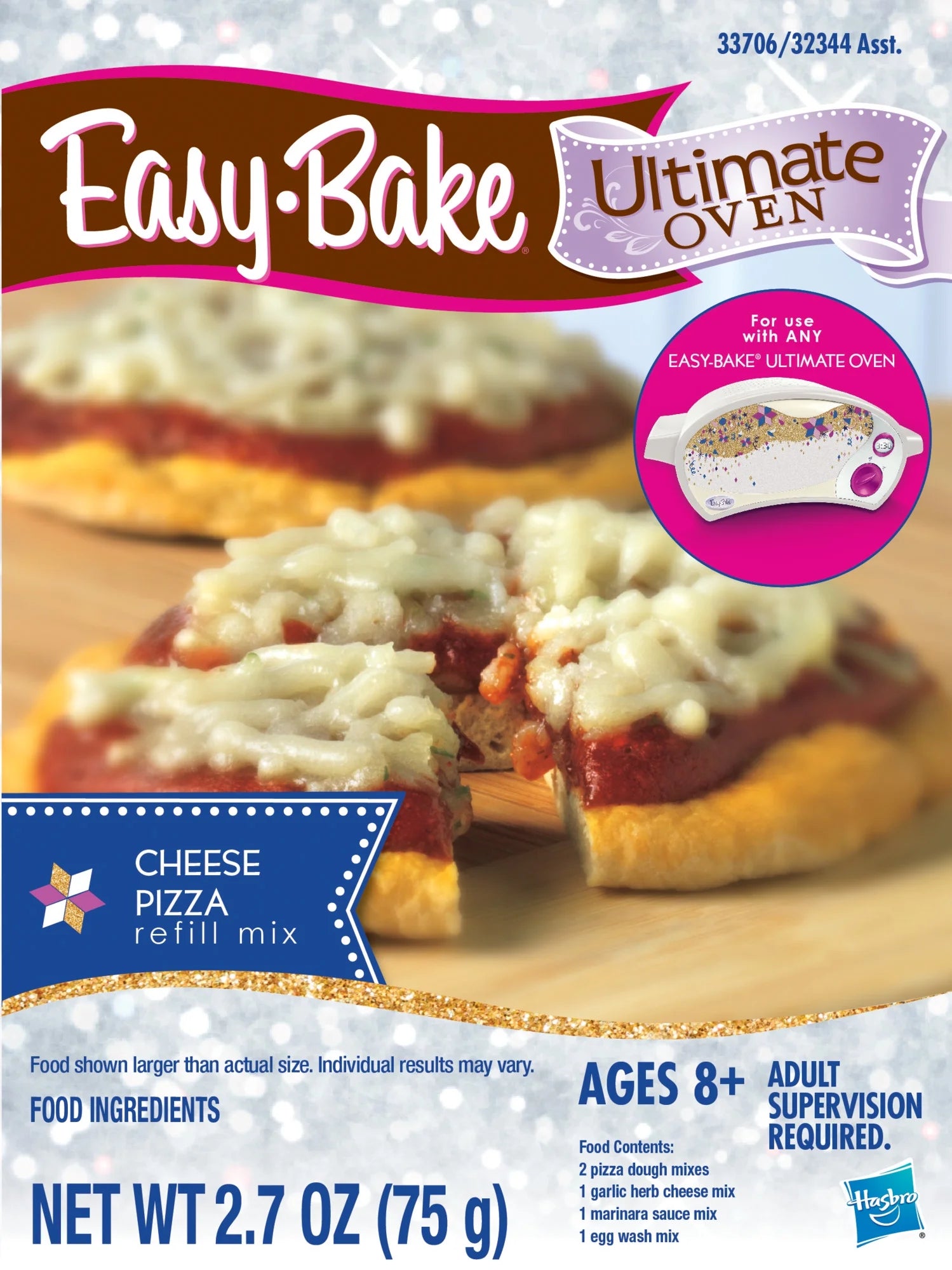 3-Piece Oven Pizza, Pretzel, and Whoopie Pie Mix F383