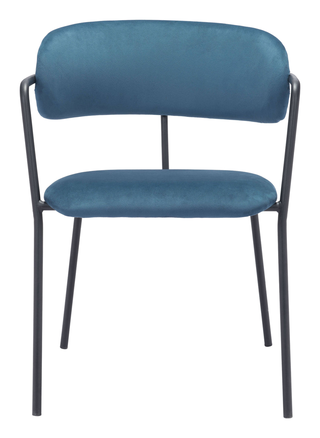 Blue & Black Dining Chair (Set of 2) S7817