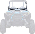 Heavy Duty Scratch Resistant Flip/Fold Down 2-in-1 Windshield 1/4 Thick Polycarbonate Hard Coated D439256