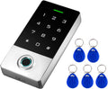 Zinc Alloy Metal Fingerprint Keypad Gate Opener Controller I922507