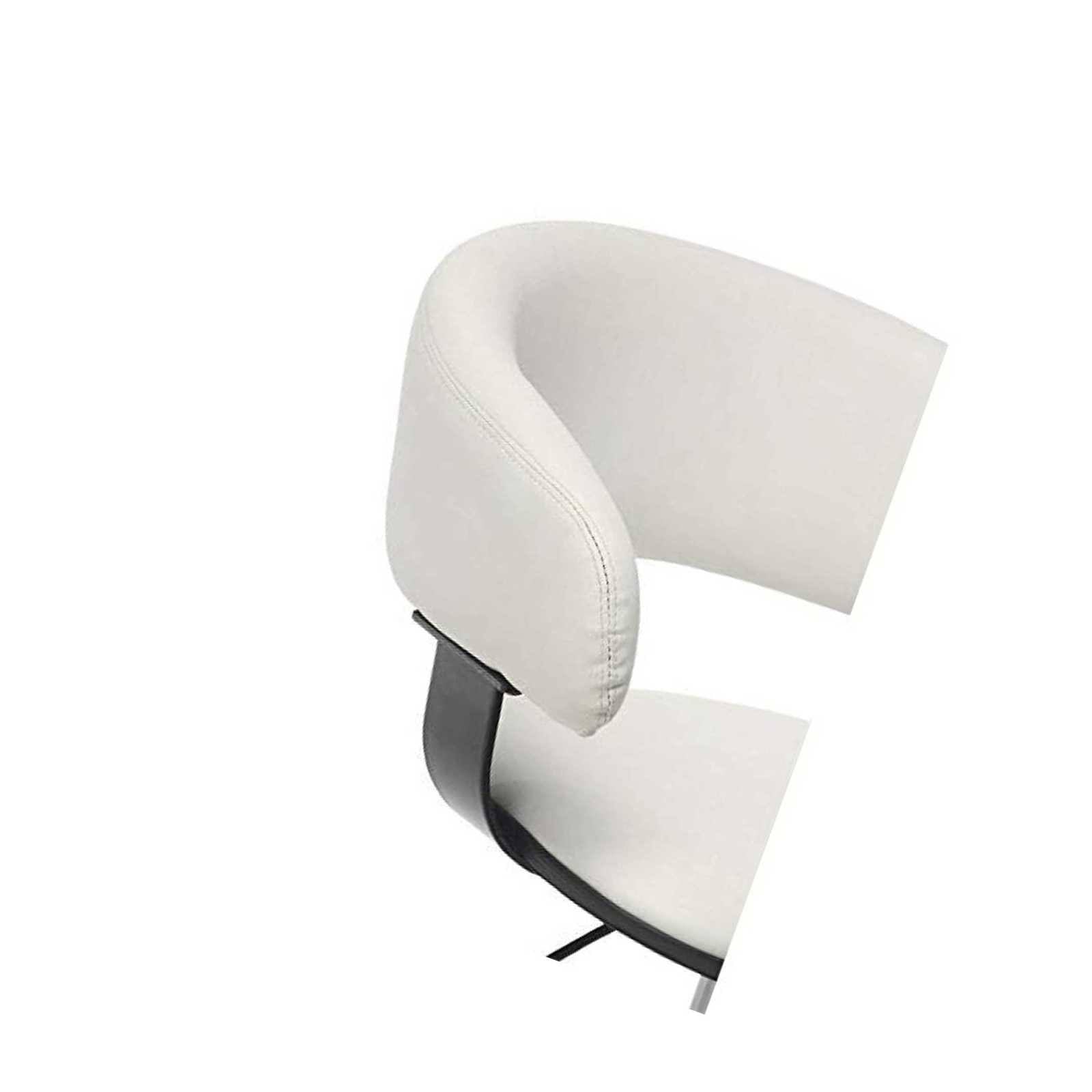 White Gas Lift Desk Chair B51165