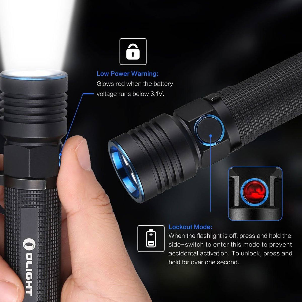 Rechargeable LED Flashlight B41140